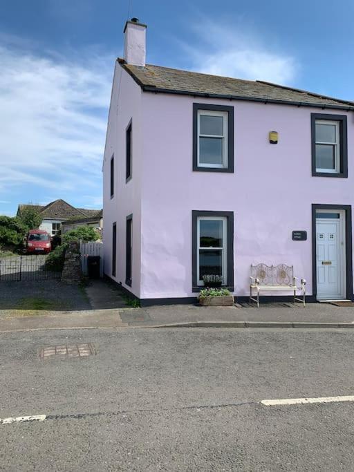 Cladach Cottage - Seafront Isle of Whithorn Exteriör bild